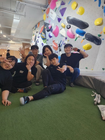 웨이브락 서면 종료 후 단체사진