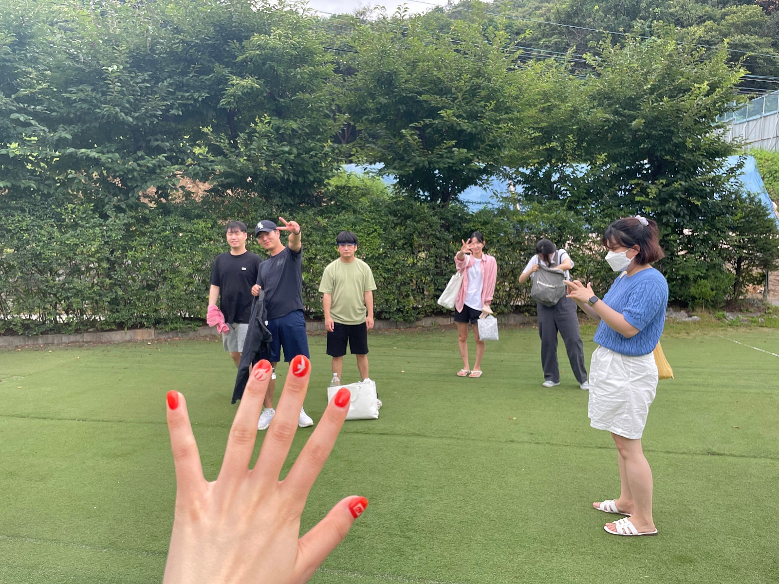 마무리 단체 사진