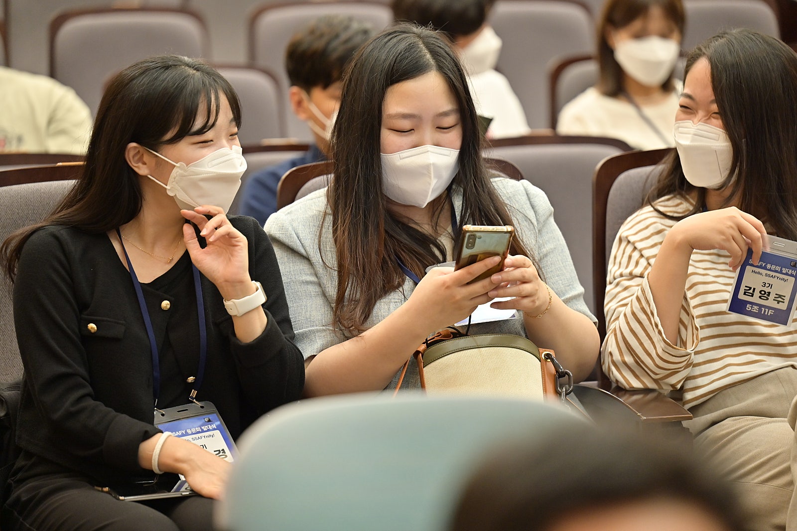 발대식 시작 전 1