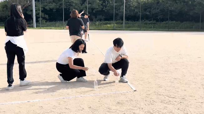 미션 이어달리기 시범 1