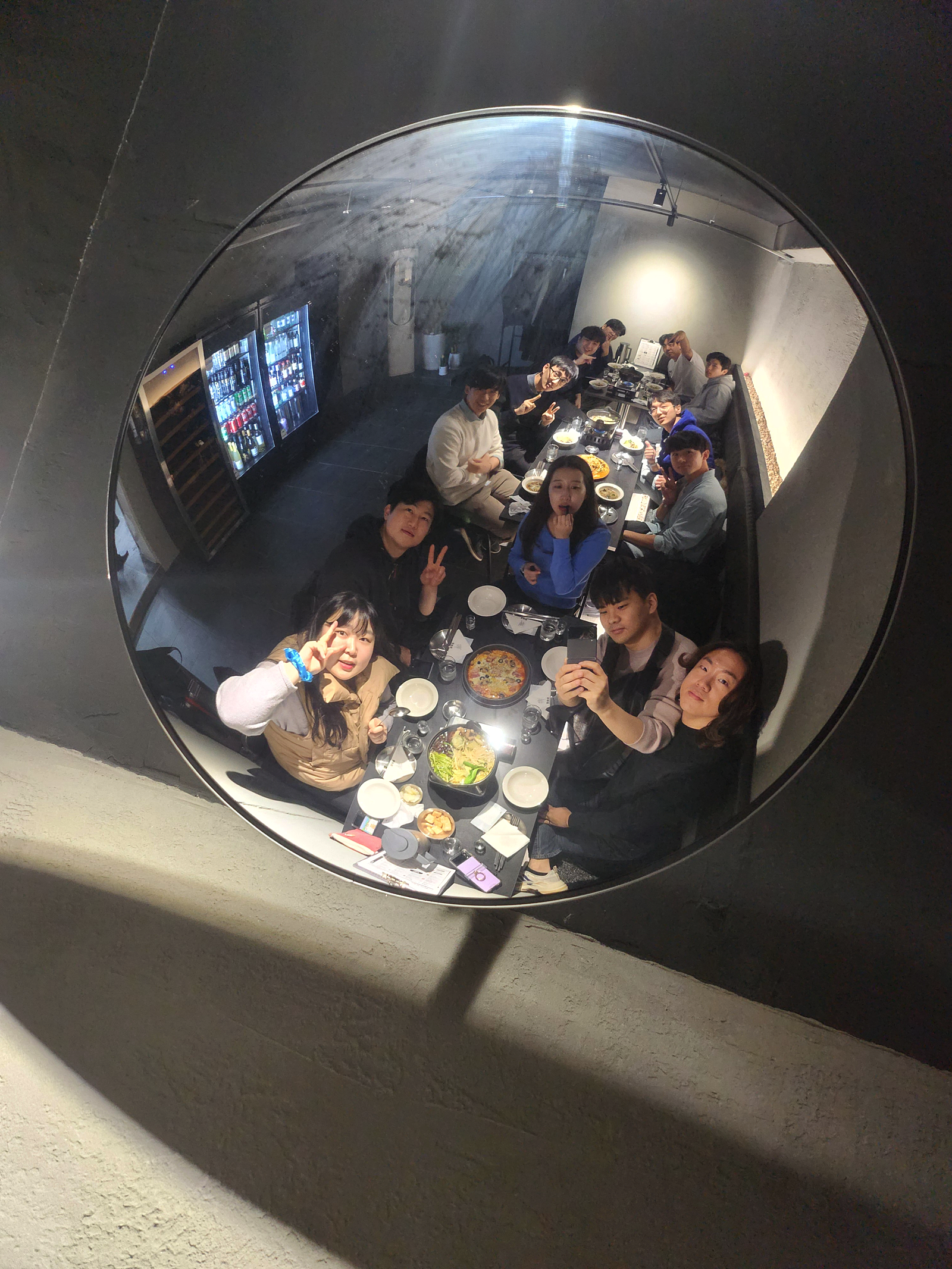 행사 종료 후 단체 사진