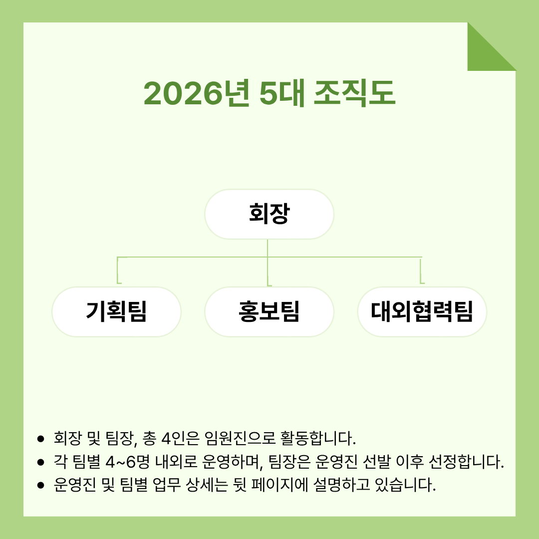 2026년 5대 운영진 모집 안내 3