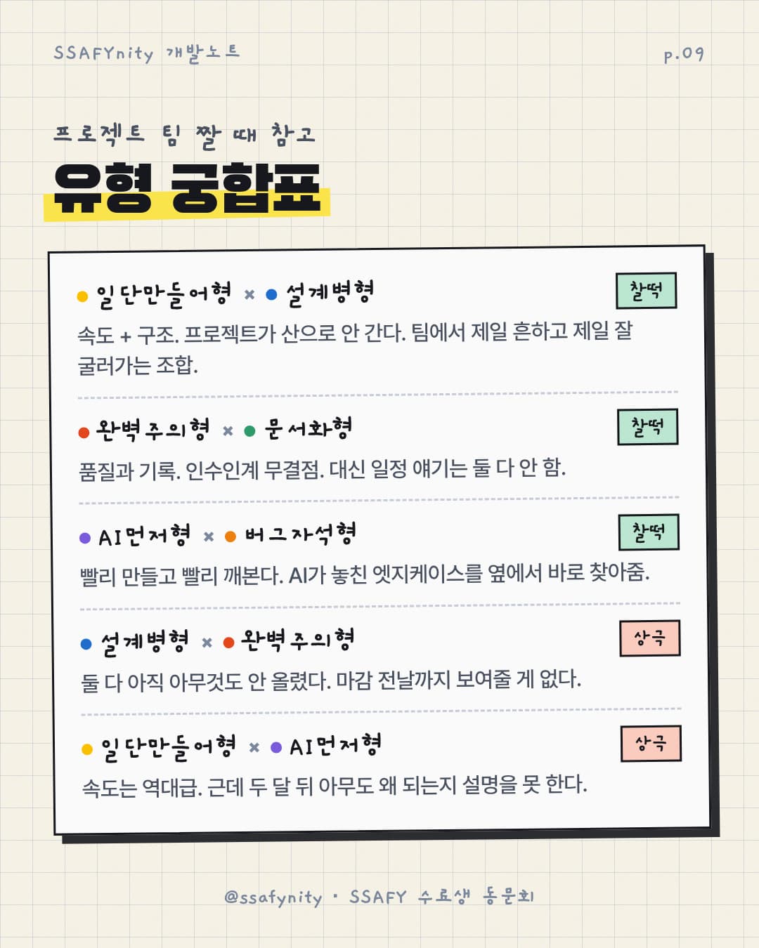 개발자 유형 테스트 9/10